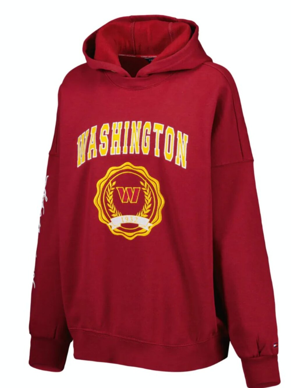 NWT Tommy Hilfiger NFL Washington Commanders Hoodie Womens XXL